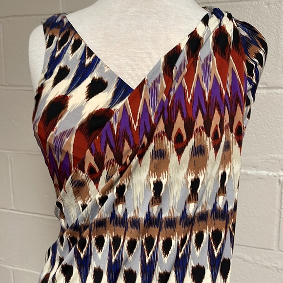 Badgley Mischka pattern Dress, size 4, NWT - Picture 2 of 6